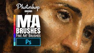 Realistic Photoshop Painting Brushes (Oil & Acrylic)(Long Version)