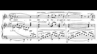 Vissi d'arte (Tosca - G. Puccini) Score Animation