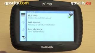 Garmin Zumo 350LM: Home Screen Shortcuts with gpscity.com