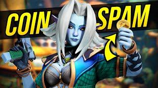 This Coin Build Grants 4 ULTS Per Point Fight! - Paladins Saati Gameplay