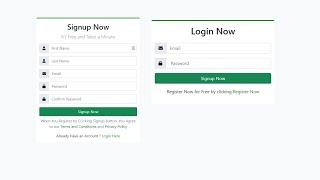 How to Create Registration Form in Bootstrap 5