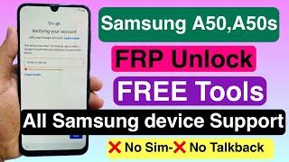 Samsung A50 Frp Bypass Android 12/11 !! New Method 2023 !! Free Tools- All Samsung Device Support