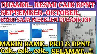 DUAAAR ️ RESMI CAIR BPNT SEPTEMBER OKTOBER DI BANK SATU INI. KABAR GEMBIRA KPM BPNT. INFO PKH BPNT