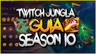 GUÍA TWITCH JUNGLA S10 | Runas, Build, Kiteo, Configuración Teclas | LoL | SeVenJungle