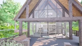 Forrest Cottage | Twinmotion render@SketchUp+Sketchup design