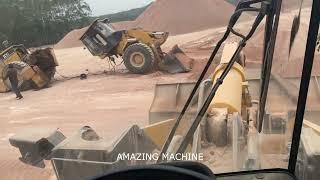 Operator Heavy Equipment Fail Driving at Work | Truck | Wheel Loader | Excavator