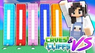 I'M GONNA WIN! Caves + Cliffs VS Ep.1