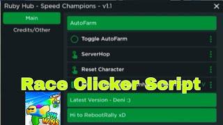 NEW | Race Clicker Script [Arceus X,Hydrogen,Fluxus]