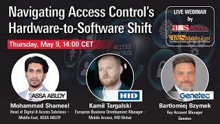 WEBINAR Navigating Access Control s Hardware to Software Shift