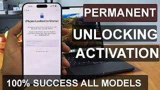 PERMANENT Unlocking Activation Lock on iPhone iOS 17.5.1| Removing APPLE ID iPhone Locked To Owner