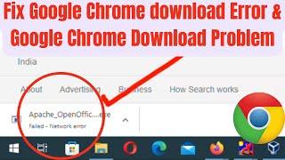 How to fix google chrome download failed network error | Google Chrome say file Download nhi ho rha