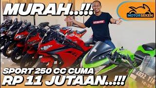 BERBARIS SPORT 250 CC MURAH DARI NINJA 250, CBR250R SAMPAI R25 BEKAS | Motorseken