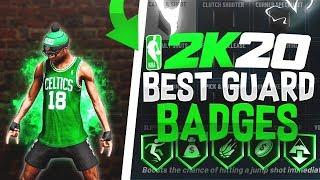 BEST BADGES FOR GUARDS IN NBA 2K20! BEST SHOOTING BADGES IN NBA2K20! NEVER MISS AGAIN!