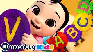 The ABC Song | Cocomelon | Moonbug Kids Learn English & Karaoke Time