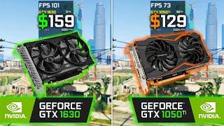 GTX 1630 vs GTX 1050 Ti - Test in 9 Games