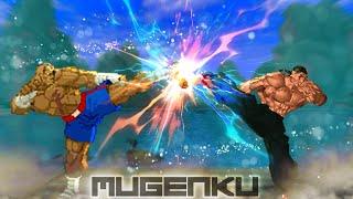 Sagat vs Retsu Kaioh. Capcom Street Fighter vs Baki the Grappler MUGEN Battle