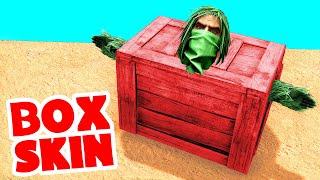 I DISGUISED MYSELF AS A BOX! STEALTH RAIDS! (Ark Survival Evolved Trolling)