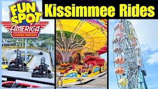 All the Rides, Go Karts & Attractions at Fun Spot Kissimmee Florida