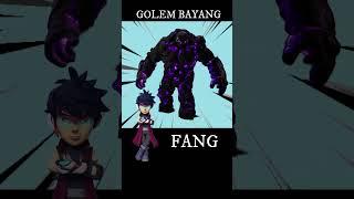 Golem Tanah untuk setiap rakan Boboiboy? LUCU! 