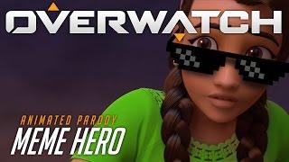 Overwatch Animated Short | Meme Hero