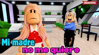 MI MADRE NO ME QUIERE | Roblox Brookhaven rp | Mini Pelicula - Historia de Roblox