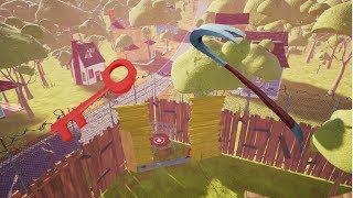 Hello Neighbor Escaping Act 2 all 3 different ways!
