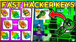 100% FASTEST METHOD for HACKER Keys! Pet Simulator 99