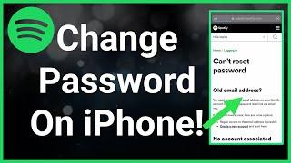 How To Change Spotify Password On iPhone & Android