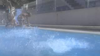 Epic underwater Backflip