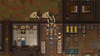 Fighting Centipedes in Rimworld with Combat Extended