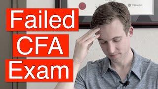 Failing a CFA Exam (What I Did Next)