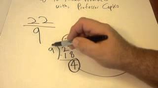 How to Convert Friggin' Fractions to Mixed Numbers with Professor Capko