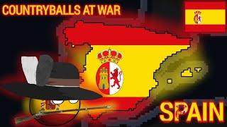 Spain the France conqueror [Countryballs at War]