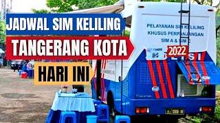 Jadwal Lokasi SIM Keliling Kota Tangerang Oktober 2022