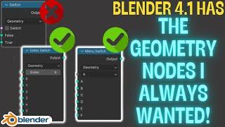 Great new nodes for Blender 4.1