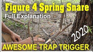 FIGURE 4 SPRING SNARE — "AWESOME" Trap Trigger — Full tutorial