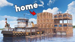 I Built the BEST Ocean Base in Rust (Super cozy)