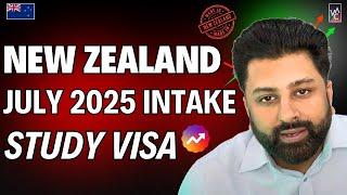 July 2025 Intake New Zealand Study Visa | Complete Process | FUNDS | Requirements | Green List