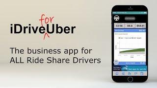 iDrive for Uber - app for Apple iPhone ride share drivers