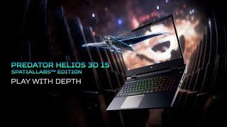 2023 PREDATOR HELIOS 3D 15 SPATIALLABS™ エディション I 発表会動画 I Predator I It Lies Within