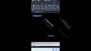 AutoCAD #Short #Tutorial for #Beginners - TORIENT  Command