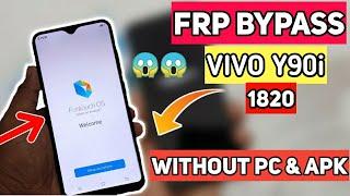 Vivo Y91i (1820) FRP Bypass Google Account Unlock Without PC and apk New Method