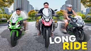 Unang LONG RIDE ng BILLIONAIRE GANG!