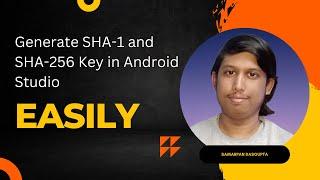 How to Generate SHA-1 and SHA-256 Key in Android Studio | For Flutter Project