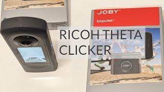 Remote RICOH THETA Video Clicker for 8K Google Streetview Studio