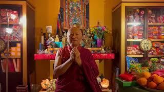 Losar Tashi Deleg from Ven. Khenpo Tsewang Dongyal Rinpoche! Water Tiger Year Tibetan Royal Era 2149