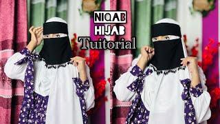 Hijab with Niqab Tuitorial | Niqab Full coverage Tuitorial