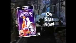 Disney The Aristocats VHS Commercial