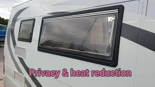 Can I tint my Plexiglass Motorhome & Caravan windows.?