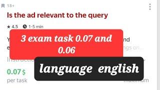 Is the ad relevant to the query / exam task 0.07 and 0.06/easy_steps es